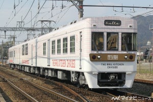 西鉄「THE RAIL KITCHEN CHIKUGO」ダイヤ改正で平日減便、1日1便に