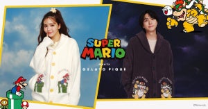 【ジェラピケ×マリオ】ワクワクぬくぬくのルームウェア「SUPER MARIO meets GELATO PIQUE」第4弾登場!