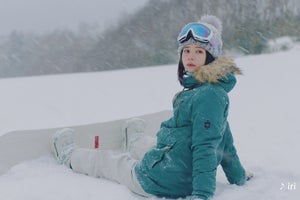 桜田ひより、「JR SKISKI」CMでスノーボードに初挑戦「すごくドキドキ」