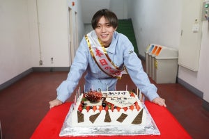 永瀬廉、『厨房のありす』現場で25歳の誕生日「24歳はとても幸せな1年でした」