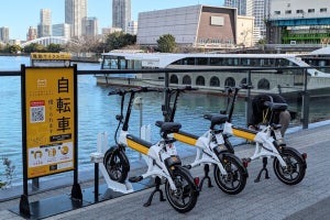 こがずに進む「電動サイクル」がHELLO CYCLINGに登場、新型車両に試乗してみた