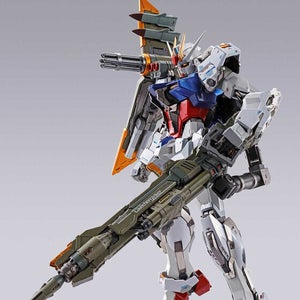 『機動戦士ガンダムSEED』オリジナルの砲身展開ギミック付き「ランチャーストライカー」再販