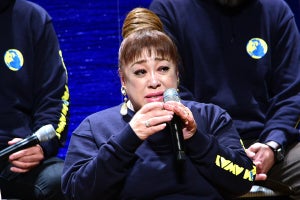 森公美子、舞台会見中に涙　役への思い&苦労にじませ最後は「痩せるつもりで来たのに…」