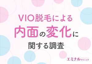 女性の6割、VIO脱毛で内面に「変化あり」 - どんな変化?