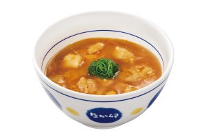 なか卯、親子丼と熱々のあんかけうどんを合わせた「けいらんうどん」発売