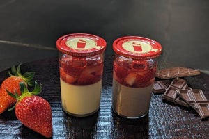 麹甘酒を使用のいちごプリンを期間限定で販売 - プレーンとチョコの2種類