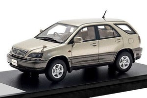 Hi-Storyから1/43スケール「トヨタ ハリアー 3.0 FOUR Ｇパッケージ（1997）」ディスプレイモデルが登場｜インターアライド｜