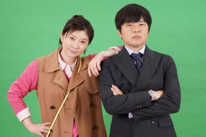 篠原涼子、撮影現場でバカリズムをニコニコ凝視「本当に目が離せない」「癒やされます」