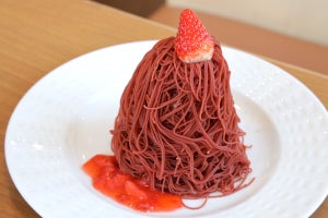 【実食】「いちごモンブラン」が芸術的でめちゃウマ! ココスの「いちごフェア」がVery Berry Goodだった