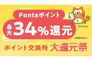 au PAY マーケットで「ポイント交換所 大還元祭」開催、3％還元＋au PAY カードで追加特典