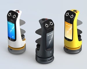 あのネコ型配膳ロボットのメーカーからディスプレイ付き配膳・受付ロボットの次世代モデルが登場