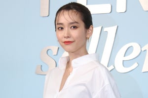 桐谷美玲、FENDIのシャツワンピでお腹チラリ「大胆にボタンを開けて」