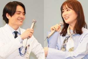 岡山天音、生田絵梨花と政略結婚役「愛芽生えないように」と言われ照れ笑い