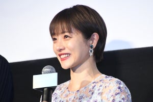 石原さとみ、出産後初の主演映画完成に感極まり涙「本当に幸せ」「宝物のような作品」