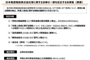 改正NTT法が成立、KDDI／ソフトバンク／楽天モバイルは連名でNTT法廃止反対を表明