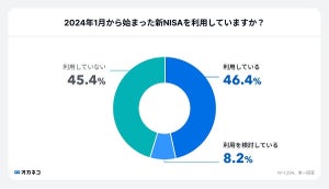 導入から3カ月、新NISAの利用率は46.4% - 毎月の積立額は?