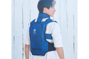 【熱中症対策に】冷却効果と快適性を高めた「水冷服」登場 - 首元と脇の下をダイレクトに冷やすプレミアムタイプ