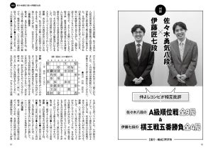 仲よしコンビが振り返る戦いの軌跡　佐々木勇気八段×伊藤匠七段対談！