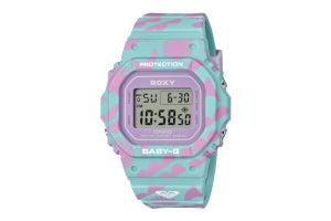 BABY-G、「ROXY」とコラボしたサーフテイストの「BGD-565RX」