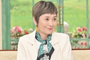 手塚理美、60歳目前に黒髪をグレイヘアに　次男の突然俳優志望に驚き