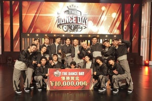 『THE DANCE DAY』3代目王者はJINJO CREW　パリ五輪候補のHiro10「最高です!」