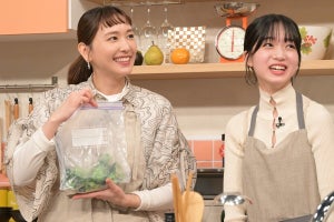 新垣結衣、エプロン姿で作る“自宅メシ”　節約につながる朝食・ミルクスープ披露