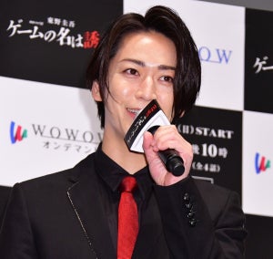 亀梨和也、役作りは「ステージの上に立っているような意識で」