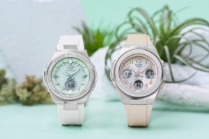 カシオ「BABY-G」、草木や花をイメージした「G-MS」新色