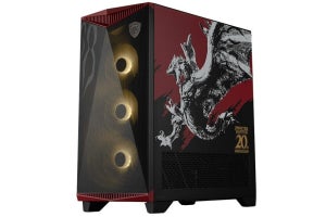 MSI×「モンハン」20周年コラボPCケースの発売日発表、マザボと水冷クーラーも