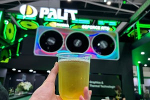 COMPUTEX TAIPEI 2024 - Palitのブースがかなり大規模に！ 来場者にビール配布、リッチな総金属モデルを展示