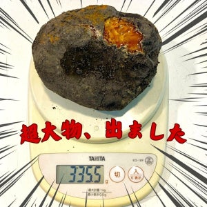 【じぇじぇじぇ】岩手の久慈琥珀博物館で超大物の「琥珀」発掘される -「は? 何この大きさ?」「デカッ!」と話題