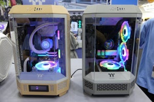 COMPUTEX TAIPEI 2024 - Thermaltake、背面コネクタ対応の八角柱タワーケース「The Tower 600」