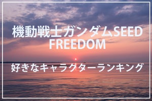 『機動戦士ガンダムSEED FREEDOM』好きなキャラクターランキング‐1位は「キラ・ヤマト」、2位以降にも続々と人気キャラがランクイン