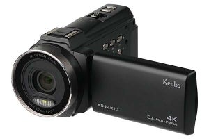 光学3倍ズームの4K対応ビデオカメラ「KC-Z4K10」　実売36,300円