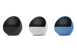 時間や天気を表示する、小さなアマゾン「Echo Spot」 プライム会員は5,980円