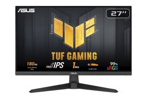 ASUS「TUF Gaming」、180Hzリフレッシュレートの27型／24.5型ゲーミング液晶