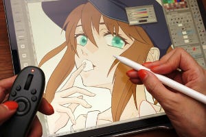 iPad＆iPhoneユーザー待望の片手デバイス「CLIP STUDIO TABMATE 2」、イラストコーチが試してみた