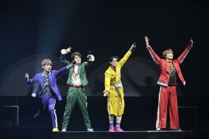 ふぉ～ゆ～、バンド生演奏のライブに感無量「僕らはKinKi Kidsの直属だから生のバンドはいいよね」