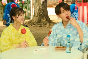 ちよみ＆南くん、浴衣で夏祭りデートへ　15cmサイズの女性役で国仲涼子も出演『南くんが恋人!?』