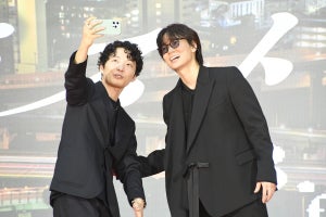 綾野剛、『MIU404』“志摩”星野源とのバディ復活に笑顔「志摩、ありがとう!」