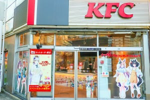 『ウマ娘』ケンタッキーコラボ、「KFC池袋西口店」では全フロアを『ウマ娘』がジャック！