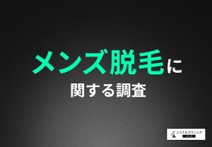 20～30代男性、ムダ毛は「全くなくていい」と答えた割合は?