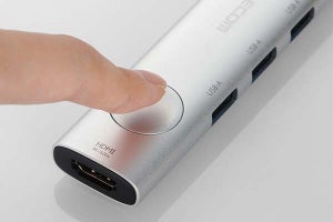 外部ディスプレイ出力のオン/オフスイッチを備えるUSB Type-Cドッキングステーション