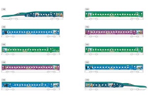 JR東日本E5系フルラッピング新幹線、東京ディズニーリゾートが協力