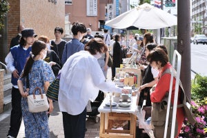 目黒通りに露店ぎっしり！2万人が集まる「目黒マルシェ」開催