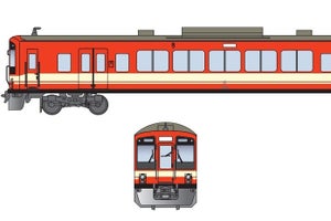 「西武秩父線開通55周年記念車両」4000系が電気機関車「E851」色に