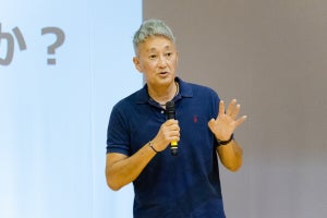 こどもスマイルムーブメントアンバサダーソニー元CEO平井一夫さん、都立駒場高校で特別授業を実施