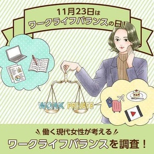 働く現代女性が考えるワークライフバランスを調査、服装ケアで効率化したいことは?