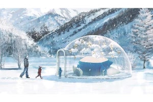 雪山でカビゴンといっしょに寝転ぼう！　鹿島槍スキー場で『ポケモンスリープ』コラボイベント