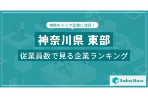 神奈川の東部に本社のある会社で「一番社員が多い」のは、2位「日産」、3位「日総工産」、1位は?